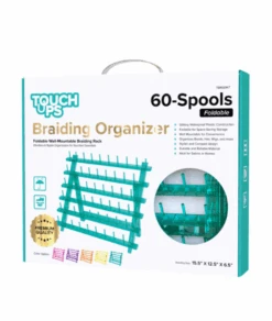 Touchdown Plastic Braiding Organizer 60 Spools -Clore Beauty Store G00020451 2