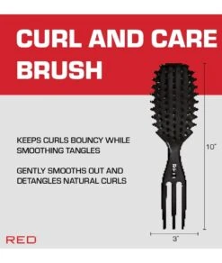 Red By Kiss Curl & Care Detangle Brush -Clore Beauty Store G00020512 3