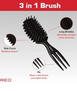 Red By Kiss Curl & Care Detangle Brush -Clore Beauty Store G00020512 4