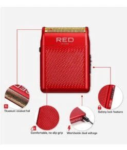 Red By Kiss Cordless Mini Shaver -Clore Beauty Store G00020521 4