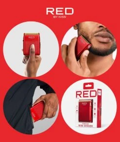 Red By Kiss Cordless Mini Shaver -Clore Beauty Store G00020521 5