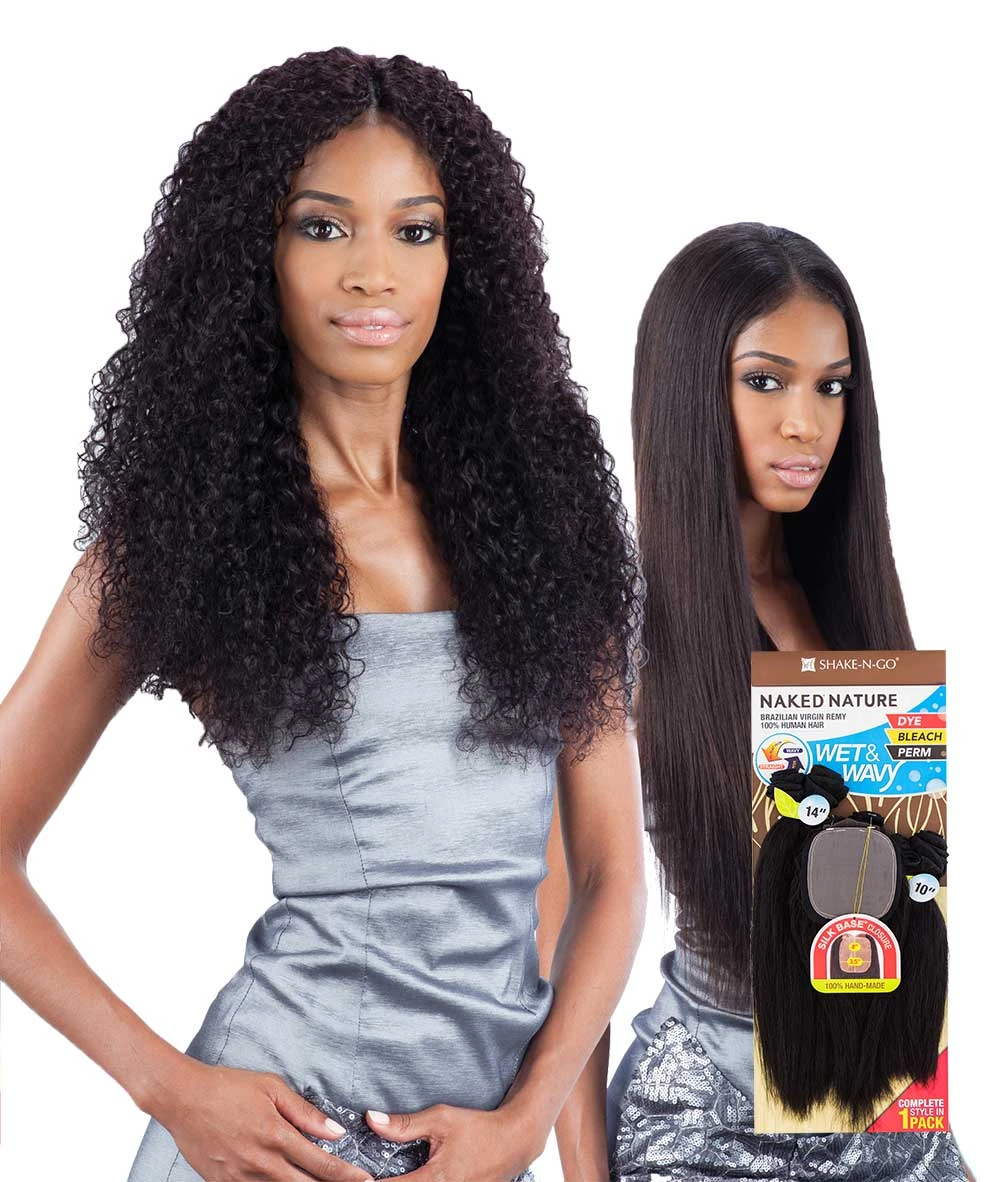 Shake-N-Go Naked Nature Wet & Wavy - Bohemian Curl 7 Pcs 1 Shake-N-Go Naked Nature Wet & Wavy - Bohemian Curl 7 Pcs