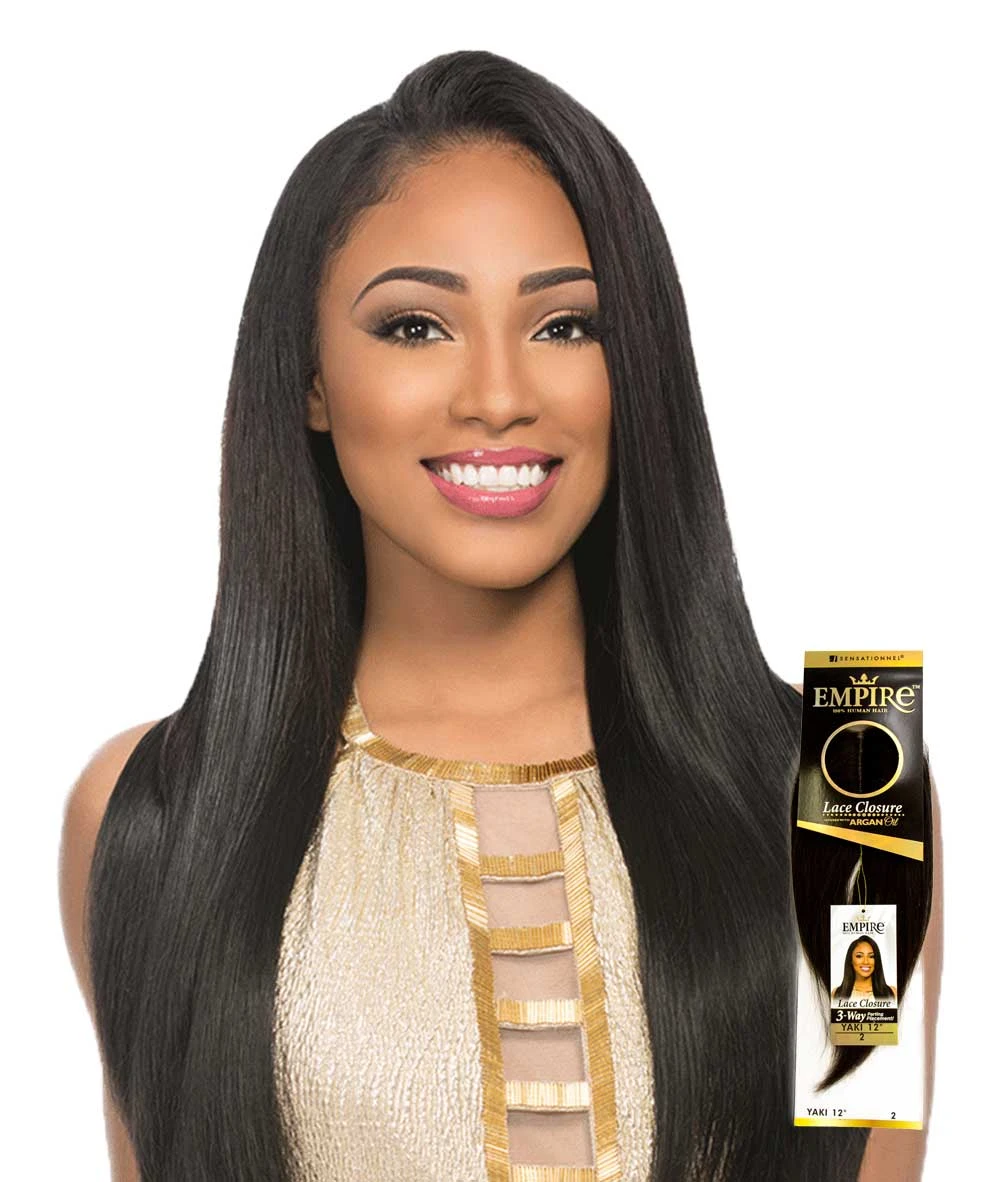 Sensationnel Empire Lace Closure - Yaki 12 Inch 1 Sensationnel Empire Lace Closure - Yaki 12 Inch