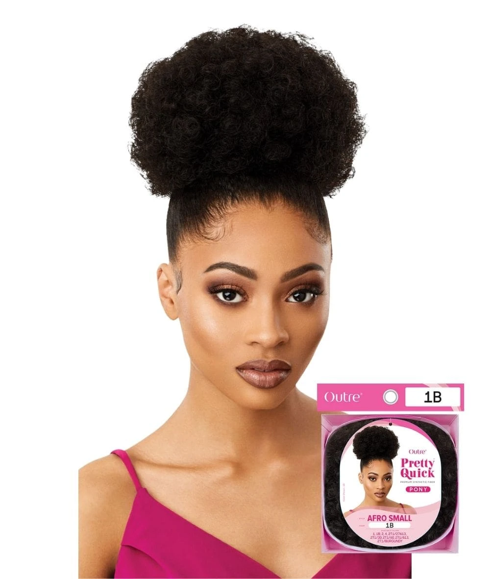 Outre Pretty Quick Ponytail - Afro Small 1 Outre Pretty Quick Ponytail - Afro Small