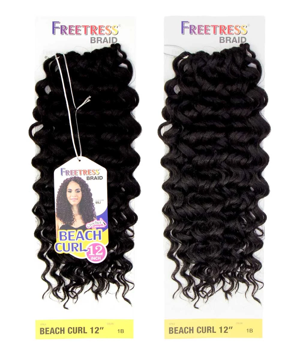 Shake-N-Go Freetress Braid - Beach Curl 12 Inch 3 Shake-N-Go Freetress Braid - Beach Curl 12 Inch - Image 3