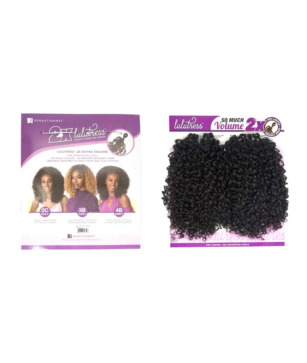 Sensationnel Lulutress Pre-Looped Crochet Braid 2X - Coily 3C 3 Sensationnel Lulutress Pre-Looped Crochet Braid 2X - Coily 3C - Image 3