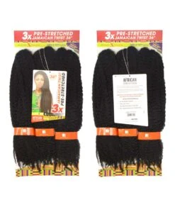 Sensationnel African Collection 3X Jamaican Twist Pre-Stretched 36 Inch 6 Sensationnel African Collection 3X Jamaican Twist Pre-Stretched 36 Inch -Clore Beauty Store H00024051 2