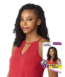Lulutress Crochet Braid - 3X Kinky Twist 12 Inch