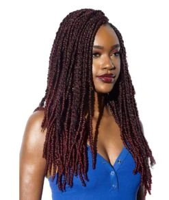 Sensationnel African Collection - Ruwa 2X Pre-Stretched Jamaican Twist 18 Inch -Clore Beauty Store H00024701 2