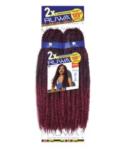 Sensationnel African Collection - Ruwa 2X Pre-Stretched Jamaican Twist 18 Inch -Clore Beauty Store H00024701 4