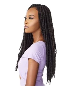 Sensationnel Lulutress Crochet Braid - 2X Skinny Butterfly Locs 18 Inch -Clore Beauty Store H00025430 2