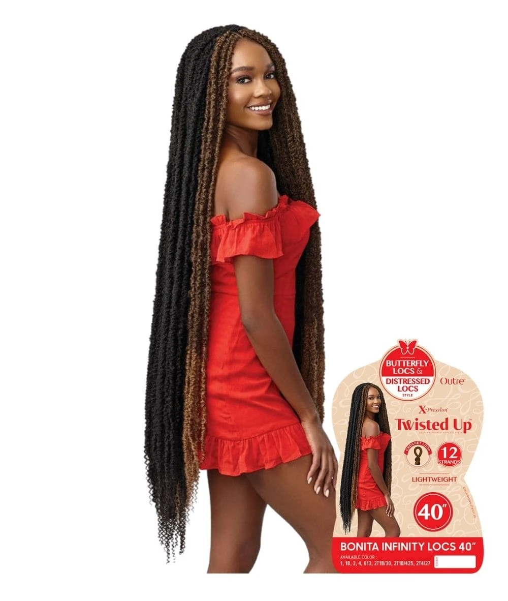 Outre X-Pression Twisted Up Bonita Infinity Locs 40 Inch 1 Outre X-Pression Twisted Up Bonita Infinity Locs 40 Inch
