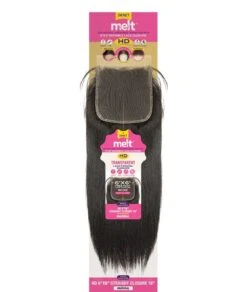 Janet Melt 6X6 Hd Lace Closure - Straight