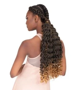 Janet Collection Ez Tex 5X Pre-Stretched Braid - Ocean Wave 24 Inch -Clore Beauty Store H00026100 2