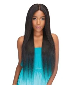 Janet Melt 100% Virgin Human Hair W/ 13X5 Hd Frontal - Brazilian Straight 3Pcs -Clore Beauty Store H00026124 2