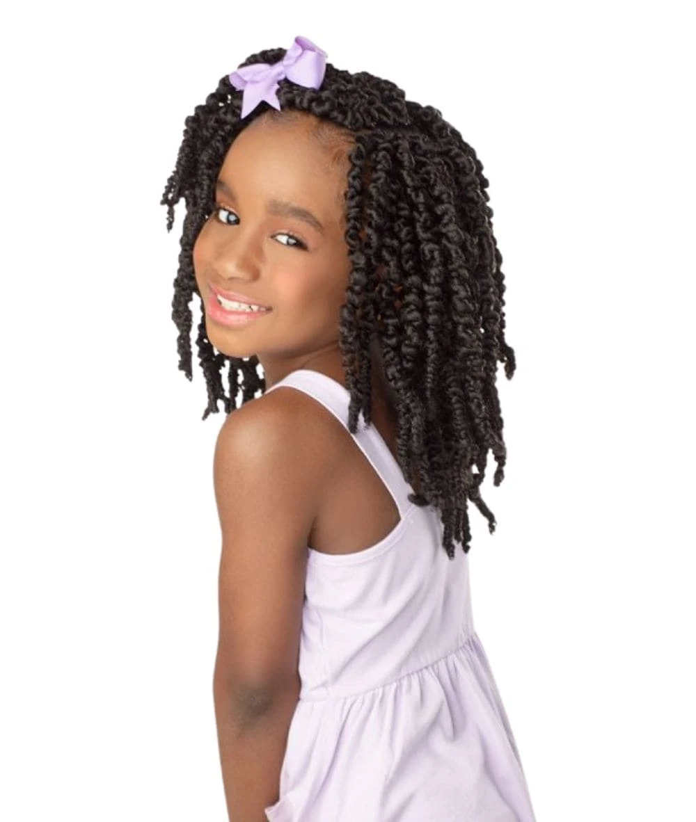 Sensationnel Lulu Mini Kids Braids - 2X Candy Twist 8 Inch 3 Sensationnel Lulu Mini Kids Braids - 2X Candy Twist 8 Inch - Image 3