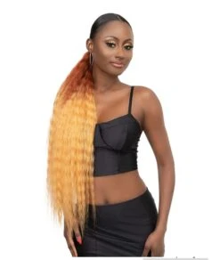 Janet Remy Illusion Virgin Human Hair Dupe Pony - S/French 32 Inch -Clore Beauty Store H00026353 2