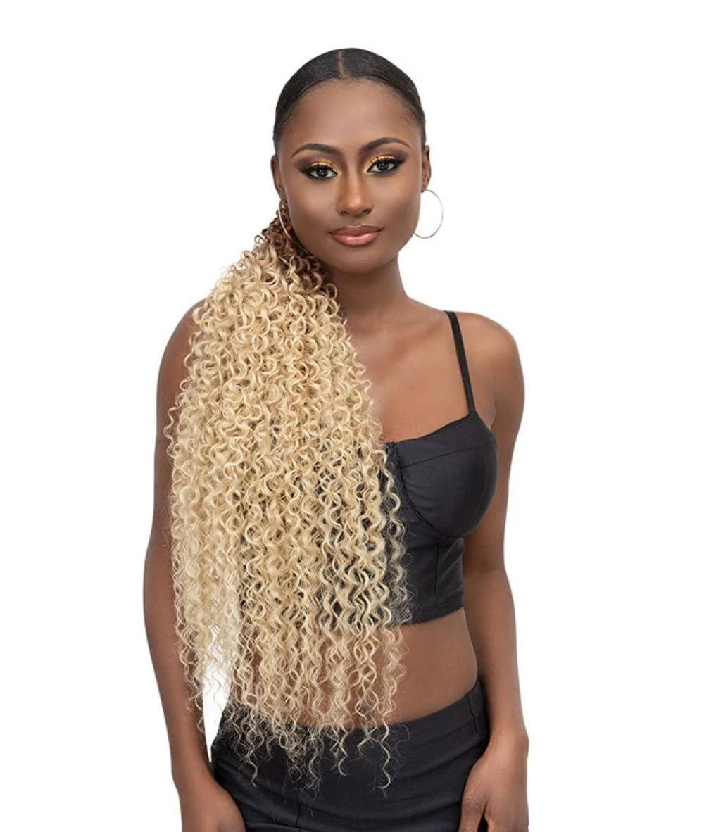 Janet Remy Illusion Virgin Human Hair Dupe Pony - Water Wave 32 Inch 4 Janet Remy Illusion Virgin Human Hair Dupe Pony - Water Wave 32 Inch - Image 4