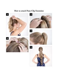 Hair Couture Pony Clip Collection - Aria -Clore Beauty Store H00026544 2