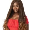Outre X-Pression Twisted Up 3X Box Braid French Curl 22 Inch