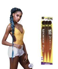 Bobbi Boss 3X Pre-Feathered Just Glam Braid 72 Inch