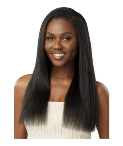 Outre Big Beautiful Hair Clip In 9Pcs Natural Yaki 18 Inch
