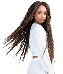 Bobbi Boss Infusion Human Hair Curl Crochet Braid Deep Curl Boho Twist24 Inch 7 Bobbi Boss Infusion Human Hair Curl Crochet Braid Deep Curl Boho Twist24 Inch -Clore Beauty Store H00027551