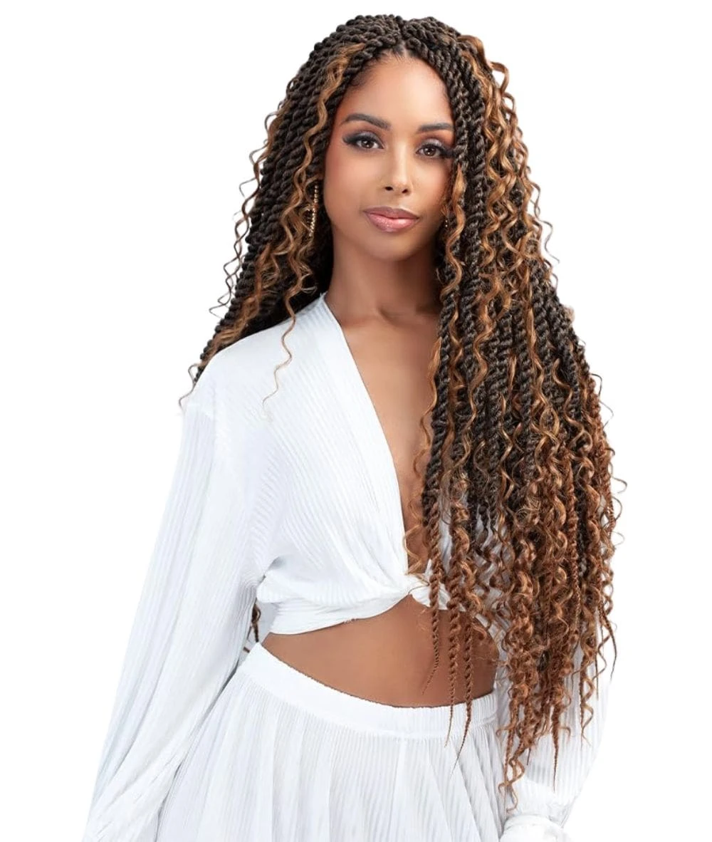 Bobbi Boss Infusion Human Hair Curl Crochet Braid Deep Curl Boho Twist24 Inch 1 Bobbi Boss Infusion Human Hair Curl Crochet Braid Deep Curl Boho Twist24 Inch