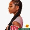 African Collection 10X X-Pression Pre-Stretched Braid 48 Inch