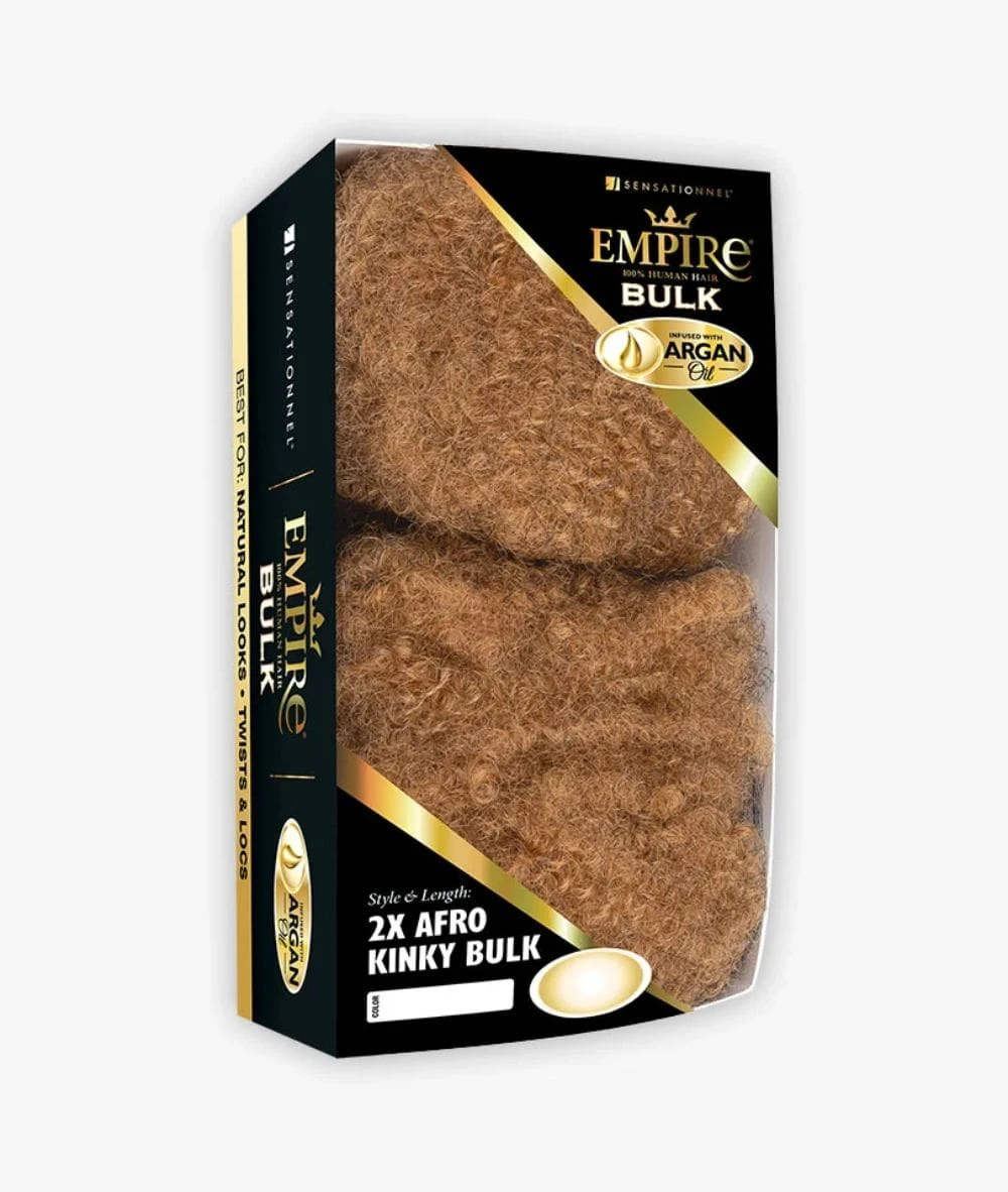 Sensationnel Empire 2X Human Hair Afro Kinky Bulk 1 Sensationnel Empire 2X Human Hair Afro Kinky Bulk