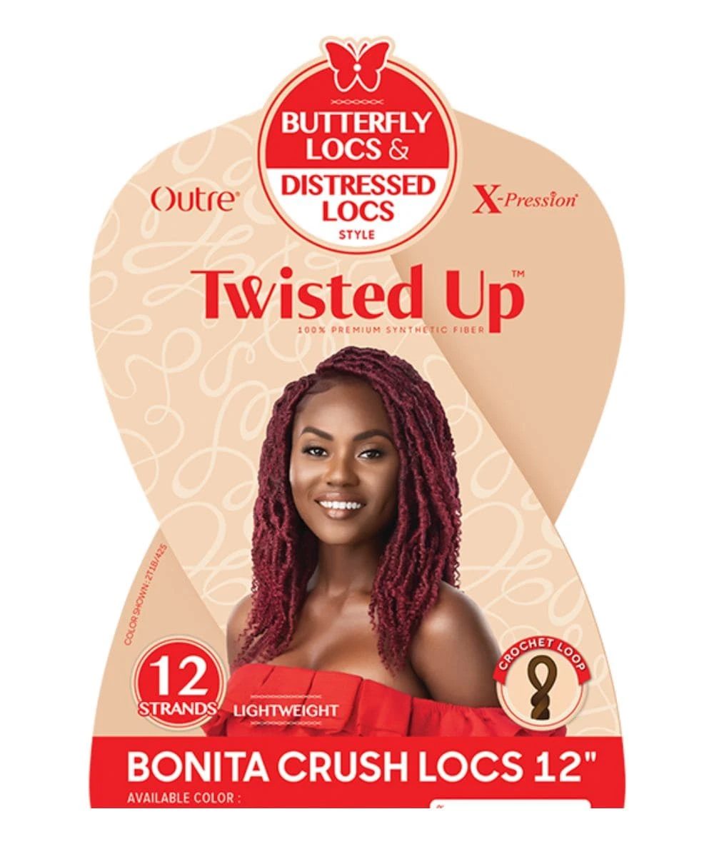Outre X-Pression Twisted Up Bonita Crush Locs 12 Inch 3 Outre X-Pression Twisted Up Bonita Crush Locs 12 Inch - Image 3