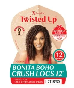 Outre X-Pression Twisted Up Bonita Boho Crush Locs 12 Inch -Clore Beauty Store H00027635 2