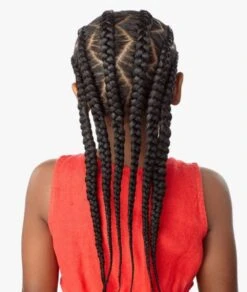 African Collection X-Pression 3X Kids Pre-Stretched Braid 28 Inch -Clore Beauty Store H00027748 3