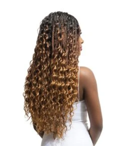 Janet Ez Split Pre-Divided Human Hair Braid New Deep Bulk 18 Inch 8 Janet Ez Split Pre-Divided Human Hair Braid New Deep Bulk 18 Inch -Clore Beauty Store H00027814 3