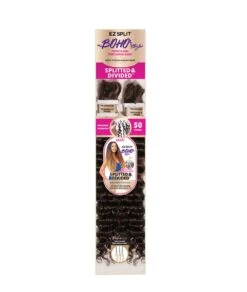 Janet Ez Split Pre-Divided Human Hair Braid New Deep Bulk 18 Inch 9 Janet Ez Split Pre-Divided Human Hair Braid New Deep Bulk 18 Inch -Clore Beauty Store H00027814 4