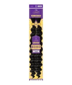 Outre Purple Pack Brazilian Bundle Prestretched -Boho Deep Bulk 18 Inch