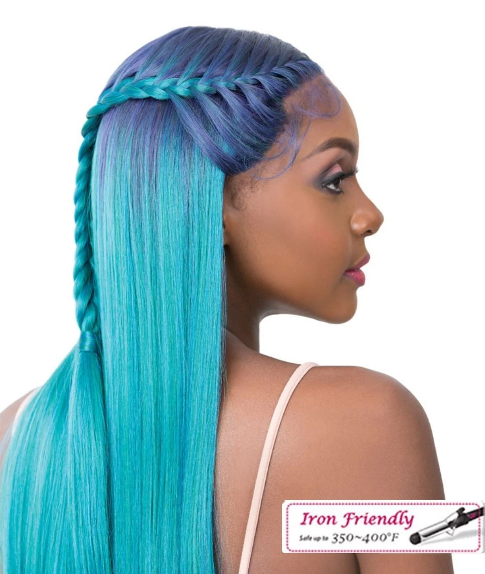 It's A Wig 2020 Swiss Lace Wig - Crown Braid Dabo 4 It's A Wig 2020 Swiss Lace Wig - Crown Braid Dabo - Image 4