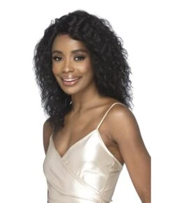 Vivica Fox 100% Remi Human Hair 360 HD Lace Wig Water Wave 16 Inch - Mena