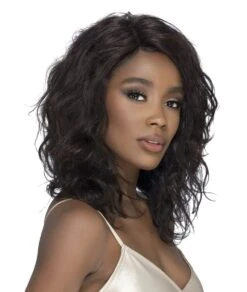 Vivica Fox 100% Remi Human Hair 360 HD Lace WigBody Wave 16 Inch - Nuka