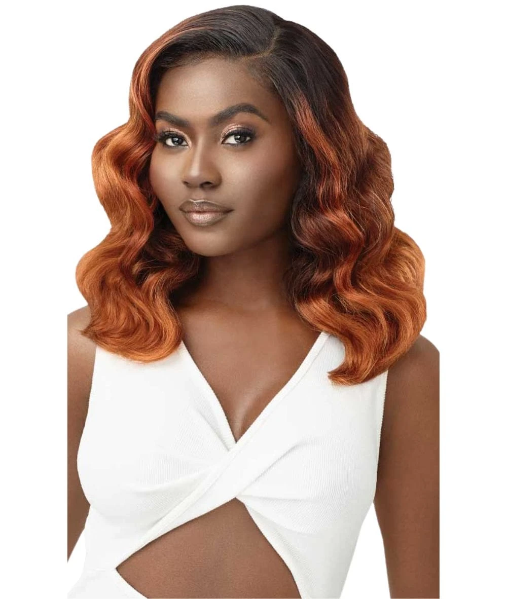 Outre Lace Front Perfect Hairline Fully Hand-Tied 13'x4' Lace Wig- Gelora 1 Outre Lace Front Perfect Hairline Fully Hand-Tied 13'x4' Lace Wig- Gelora