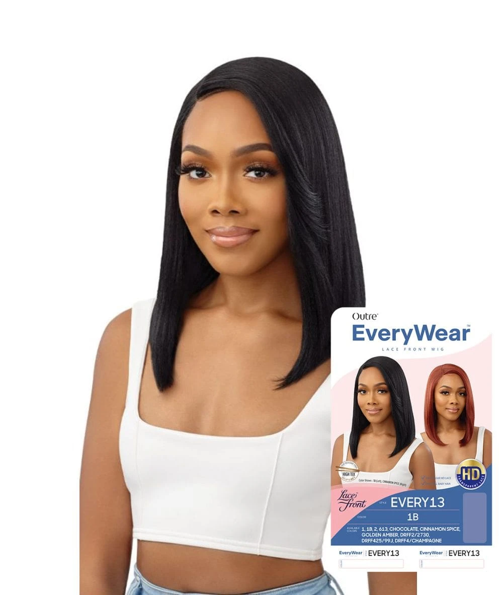 Outre Everywear Lace Front Wig - Every13 1 Outre Everywear Lace Front Wig - Every13
