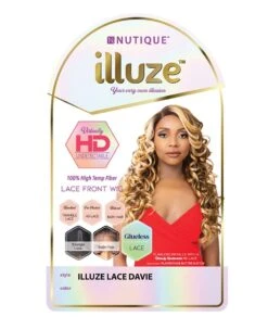 Nutique Illuze Lace Front Wig- Davie -Clore Beauty Store W00023984 2