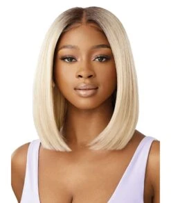 Outre Airtied Hand Tied Lace Front Wig- Hhb Natural Yaki 12 Inch