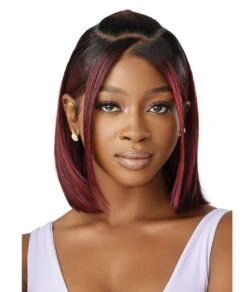 Outre Airtied Hand Tied Lace Front Wig- Hhb Natural Yaki 12 Inch -Clore Beauty Store W00024426 4