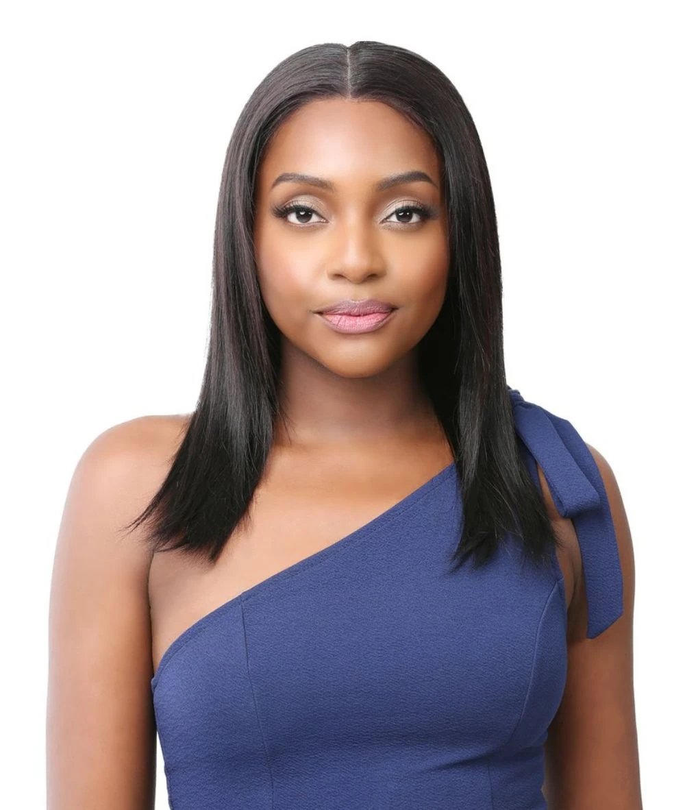 Nutique Illuze 13X4 Human Hair Lace Front Wig- Straight 18 2 Nutique Illuze 13X4 Human Hair Lace Front Wig- Straight 18 - Image 2