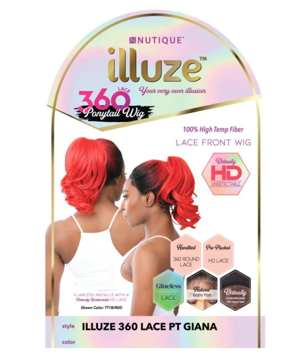 Nutique Illuze 360 Lace Ponytail Wig- Giana 5 Nutique Illuze 360 Lace Ponytail Wig- Giana - Image 5