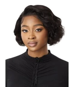 Outre Mytresses Black Label Hh Lace Front Wig 13X4 Virgin Wavy Bob 10 Inch