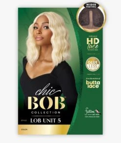 Sensationnel Chic Bob Lob Lace Wig-Unit 5 9 Sensationnel Chic Bob Lob Lace Wig-Unit 5 -Clore Beauty Store W00024703 4