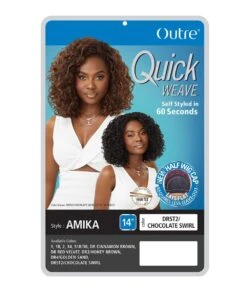 Outre Quick Weave Half Wig- Amika -Clore Beauty Store W00024711 3